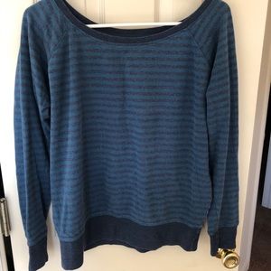 Pact organic cotton boatneck sweatshirt